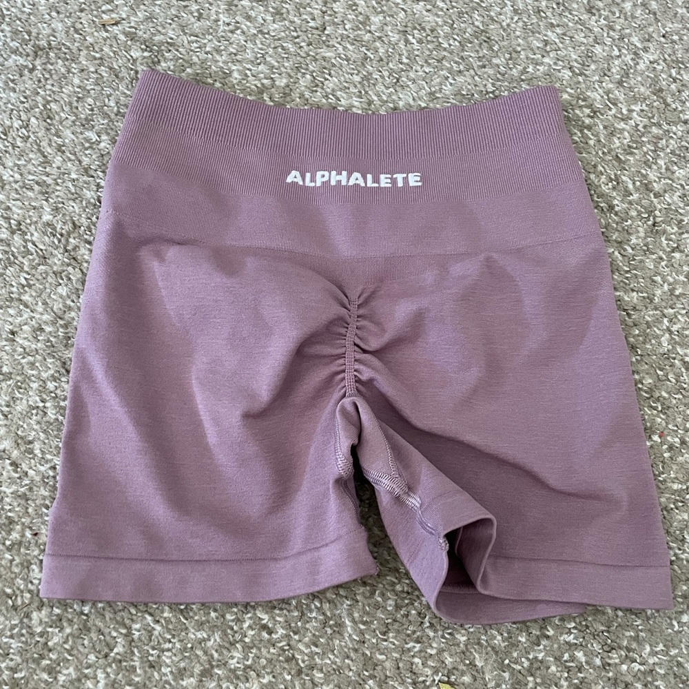 Purple dove amplify shorts